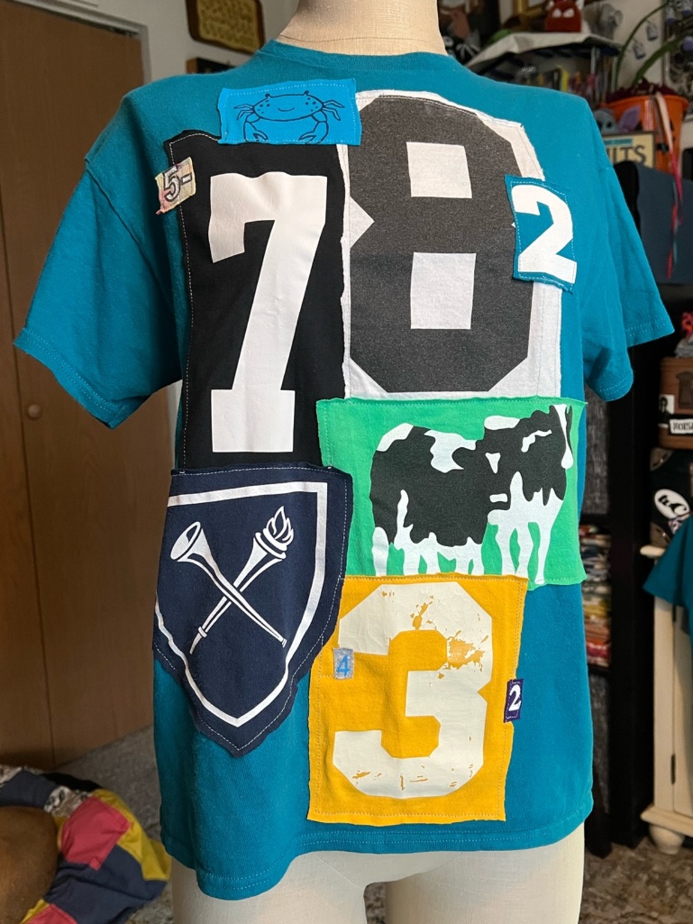 Ransom Note Tee Shirt - Jersey Numbers